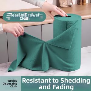 Kitchen-specific Oily-stain Removing Wash Cloth Non-marring Reusable for Both Dry and Wet Use Weekly