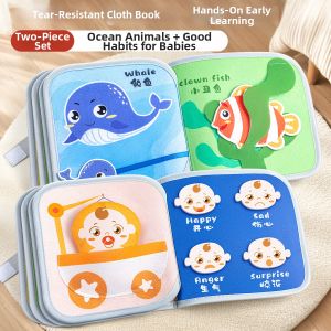TANGJIUGONG | Tearable Chewing Educational Cloth Book