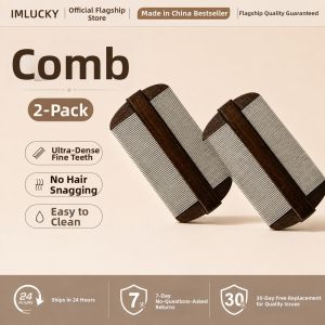 IMLUCKY | Anti Dandruff Lice Egg Removal Comb