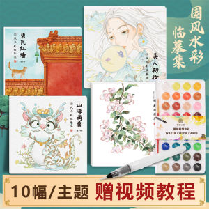 Cotton Pulp Watercolor Copybook Coloring Book Drawing Picture Book Gift for Children Aged 3-12 Boys Girls Universal