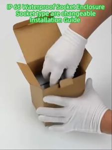 【BUY 1 TAKE 1】IP66 Outdoor Waterproof Socket with USB and Type-C Multifunctional Socket Waterproof Insect Proof and Mold Proof Outdoor Socket