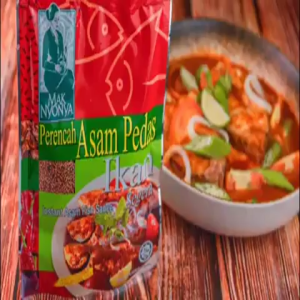 Mak Nyonya Asam Pedas Ikan Instant Cooking Paste 200g – Authentic Malaysian Halal Spicy & Tangy Fish Sauce Easy & Quick Meal