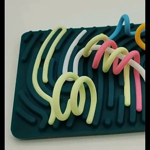 Mainan Sensory Anak Activity Board Cognitive Development Playing Sensory Toy Silicone Decompression Toys Anti-Stress Soft Portable Fidget Toy / Mainan Montessori Anak Busy Motoric Play