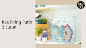 Rak Dapur Susun Bongkar Pasang Rak Piring Gelas & Piring Serbaguna Besi Rak Kitchen Set Dapur