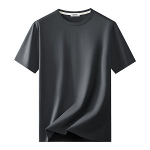 Áo thun nam MiiOW vải cotton polyester tay ngắn thoáng khí cổ tròn.