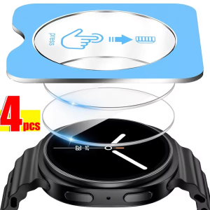 Tempered Glass For Samsung Galaxy Watch 8 Classic 46mm Smart Watch 8 40mm 44mm Ultra2 Screen Protector Anti-scratch glass Easy to Install Automatic Stick Film Tool