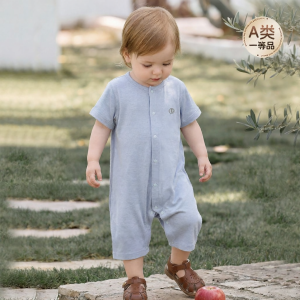 UIN BABY | Breathable Lightweight One-Piece Short Sleeve Baby Jumpsuit