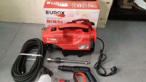 รุ่นใหม่ EU120 PRO ปั้มอัดฉีดแรงดัน ล้างรถ สาย 10 เมตร ปืนสั้น และ ยาว ในตัวเดียว มอเตอร์ ไร้แปรงถ่าน EUROX ขายดี