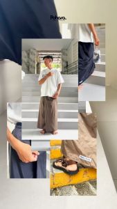 Sarung traveling Dewasa Pohara x An-najah Simpel Parasut Premium Korea Kekinian Rustic Brown