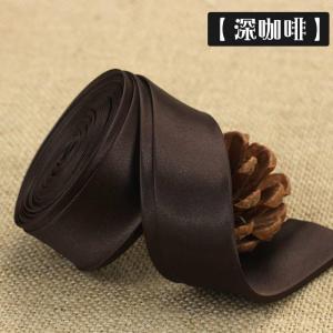 Colorful Silk Ribbon Edging Material for Cheongsam Collar Decoration 2.5cm Satin Edge Trimming Fabric Home Sewing DIY Accessories