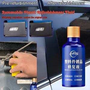 Car Interior Plastic Restorer & Leather Retreading Agent: Quick Solutions for Scratch & Crack Repair