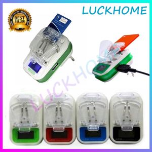Dekstop Lcd Charger kodok Lampu Usb Qtop Destop Charger LCD Universal Charger Dekstop Universal Charger