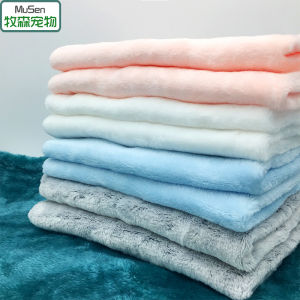 Pet Blanket Rabbit Cage Cover Blanket Rugs Winter Thermal Flannel Blanket Rabbit Totoro Guinea Pig Neutral Blanket