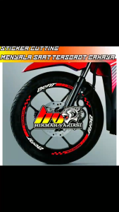 Stiker Sticker Velg All New Beat | Lis Velg Beat bisa COD