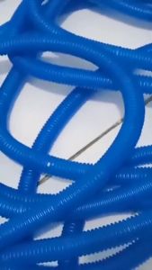 Selang Biru Spiral Filter Aquarium Ikan Aquascape