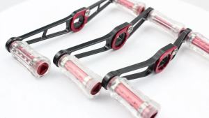 EKFan 10G Siêu Nhẹ Câu Cá Tay Cầm Bánh Xe Hợp Kim 7075 Cho Dawa Shmano Tay Cầm Giọt Nước 80MM/90MM/105MM Với 8x5/7x4MM Lỗ