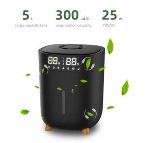 Humidifier Diffuser Digital 7 Liter dengan Mist Sprayer untuk Cairan Aroma Therapy dan Disinfektan