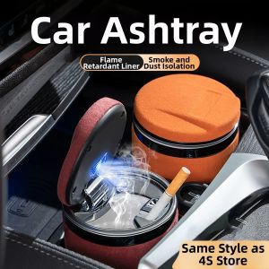 KVS | Dustproof Business Car Ashtray With Night Light