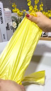 [✅SG Ready Stock] E洁 200pcs 45*59cm Rubbish Bag Handle Breakpoint Thickened Disposable Garbage Bag Plastic Trash Bags 垃圾袋
