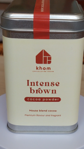 Thai House Blend Cocoa 180g (Khom Chocolatier House) - Intense Brown Cocoa Powder (No preservatives / emulsifiers) - Pre-order Available to Maximise Shelf Life