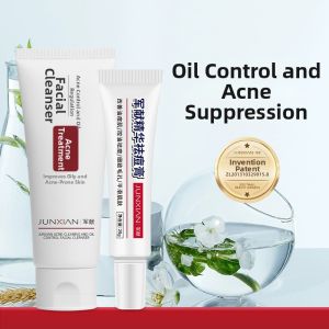 JUNXIAN | Herbal Anti-Acne Face Wash Deep Cleansing Oil Control