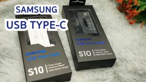 สายชาร์จเร็ว Samsung USB Type-C Fast Charge 2.0 ชาร์จด่วน สำหรับชาร์จเร็ว Samsung - ตรงรุ่น S10 A20 A30 A50 A70 A20S A30S A50S A51 A71 Note8 Note9 ราคาถูกต้อง