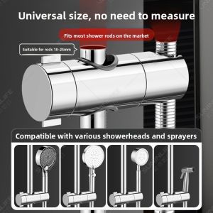SUNINLIFE | No-Drill Adjustable Shower Arm Bracket