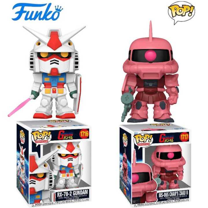 Funko Pop Mobile Warrior Gundam Mobile Suit Gundam Peripheral Zaku II ...