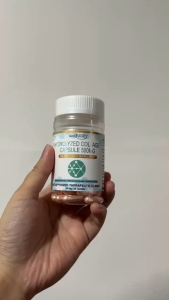Bellevine Hydrolyzed Collagen Capsules 500mg 60s | Pure Collagen Peptide Supplement | Antioxidant Youthful Skin Glow Hair & Nail Support