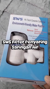 (BISA COD)ORIGINAL-FILTER SARINGAN KERAN AIR SWS WATER PURIFIER HI-TECH - PENYARING KRAN WASTAFEL