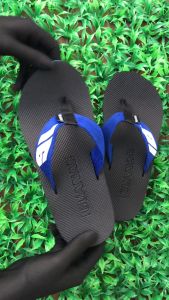 IGUANAS CONNECTED STRAP SLIPPER SANDALS (SPORTS TEN) (NIKOLA BLUE)
