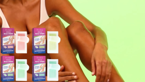 OceAura Gentle and smooth scented wax strips for hair removal keeps underarms and limbs smelling nice long-lasting quick to peel off and leaves skin clean – wax strip set
