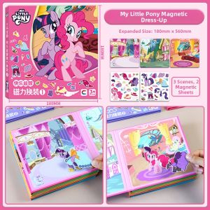 XIAOSHUGUOGUO | Magnetic Quiet Book for Girls Magnetic Sticker Drawing Toy