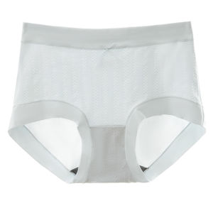 CaiTian Modal Womens Underwear High Waist Briefs Antibacterial Flat Angle Pants Full Coverage Comfortable Underpants