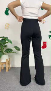 ชุดเซ็ต เสื้อสีพื้น + กางเกงกระชับรูปร่าง