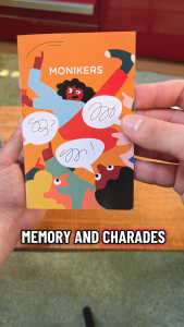 Monikers Board Card Game - Party Guessing Game for Friends & Family - 4-12 Players Ages 17+ English Edition