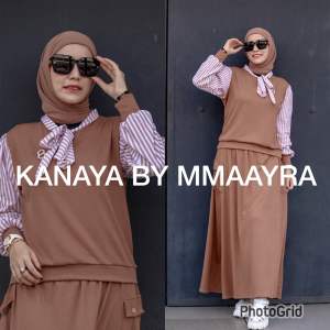 Mmaayra- KANAYA By Mmaayra-Setelan atasan dan rok terbaru