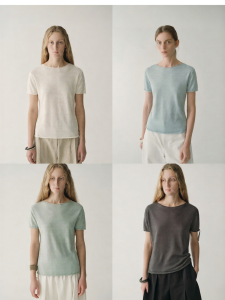 INSIS FEMME | Simple Casual Summer Linen T-shirt