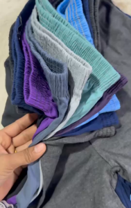 🛍🛍กางเกงบ๊อกเซอร์สำหรับผู้ชายเป็นสีพื้นสำหรับผู้ใช้ผ้านิ่มใส่สบายมี 5 ตัวกับมี 10 ตัวขนาด Free26-38 ใส่ได้🚚💨💨