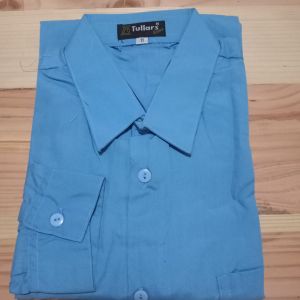 SERAGAM SEKOLAH TK SD MI SMP SMA KEMEJA BIRU LENGAN PENDEK DAN PANJANG