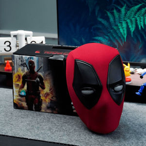Bandai | Mặt Nạ Cosplay Anime Mũ Bảo Hiểm Điện Tử Deadpool Series Dành Cho Bé Trai Tỷ Lệ 1:1 Phụ Kiện Trang Phục Halloween Với Tính Năng Nhấp Nháy Và Phát Sáng Quà Tặng Sinh Nhật