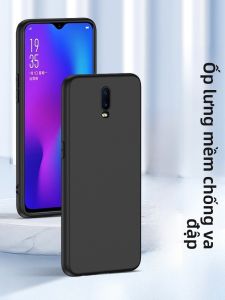 HENYOU | Ốp lưng điện thoại silicon mờ chống rơi sáng tạo cho Oppo R17 Pro bảo vệ toàn bộ ống kính ốp lưng mềm chống sốc cho nam và nữ