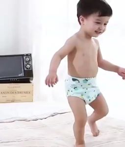 6 Layers Kids Potty Training Pants Cotton Washable Reusable Baby Toddler Underwear Toilet Cloth Diaper Pant Learning Pant Waterproof Seluar Kencing Bayi Lampin 宝宝如厕训练裤