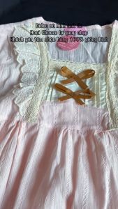 Bộ Mặc Nhà Nữ Hot 2025 Phong Cách Tiểu Thư Form Rộng Freesize 40-60kg Hoài Cheeze