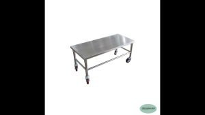 CMS โต๊ะ โต๊ะทำงาน (หนังสือ: 50*110*50 และ 4 ล้อเลื่อนขนาด 4 นิ้ว) (ปกติ 1 มม.)