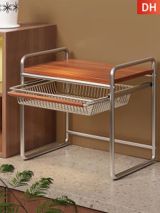 evesigar | Retro Style Extendable Kitchen Appliance Shelf