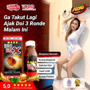 Madu Bromax Asli Ukuran 175gr