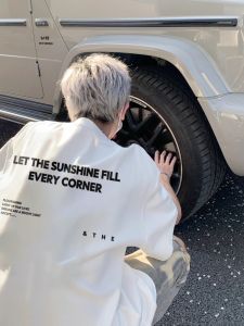 Extra Large Mens T-Shirt Pure Cotton Heavyweight Short Sleeve Loose Fit Summer Versatile Body Shirt Casual round Neck Top