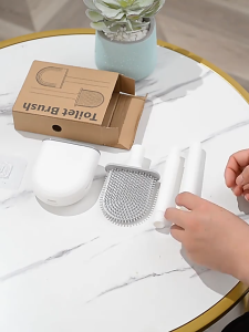 Toilet Brush with Holder Berus Tandas Silicone Toilet Bowl Cleaning Brush Berus Jamban