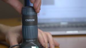 [Trả góp 0%] Kính hiển vi kỹ thuật số USB Carson MM-940 zPix 300 (86x-457x) - (Hãng Carson - Mỹ)